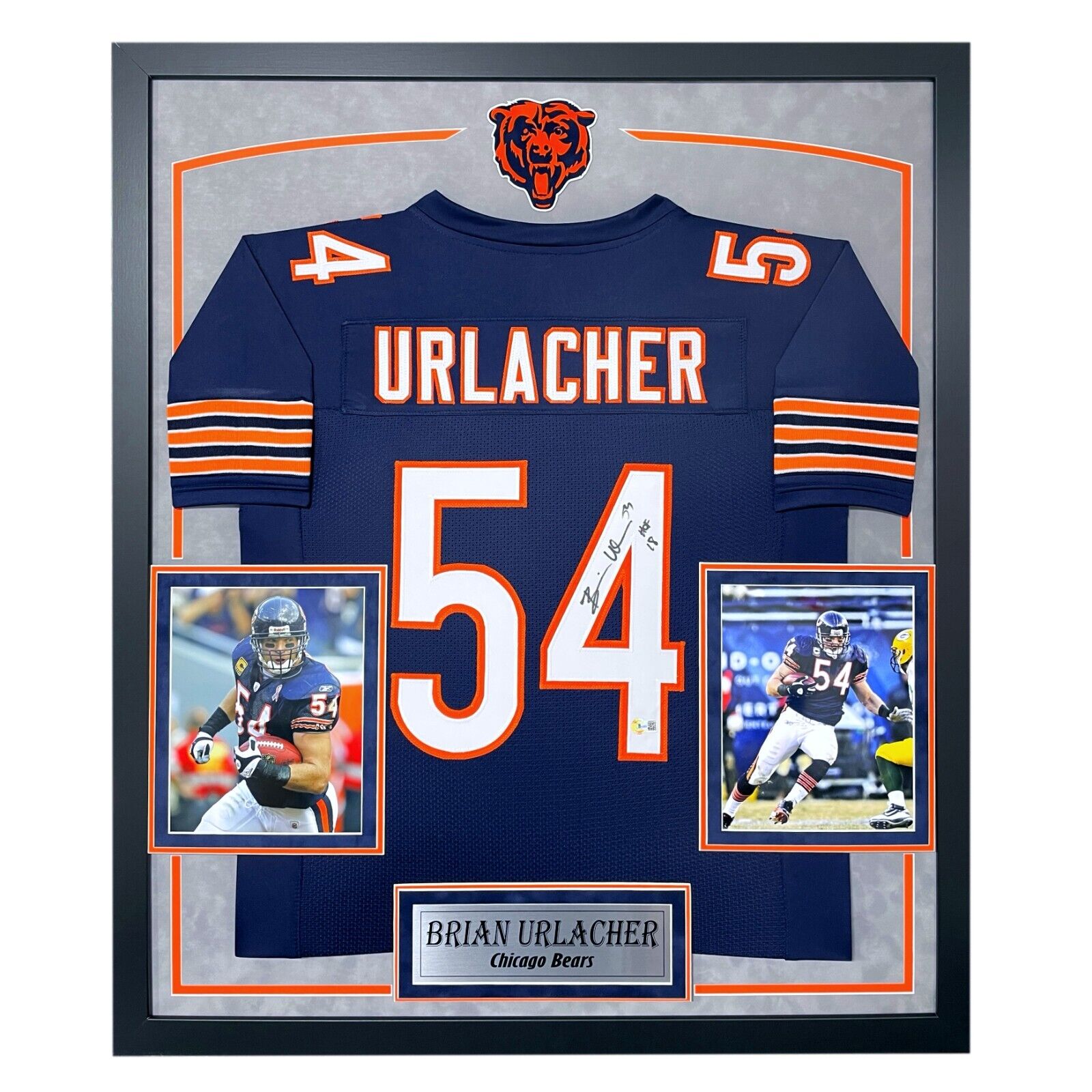 Autographed Brian hotsell Urlacher Jersey