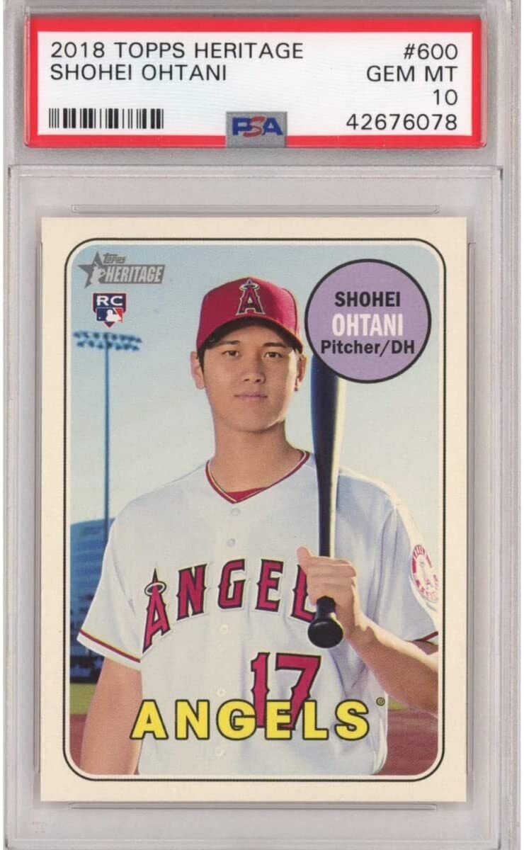 Shohei Ohtani Rookie Card Psa 10 Graded !! cheapest