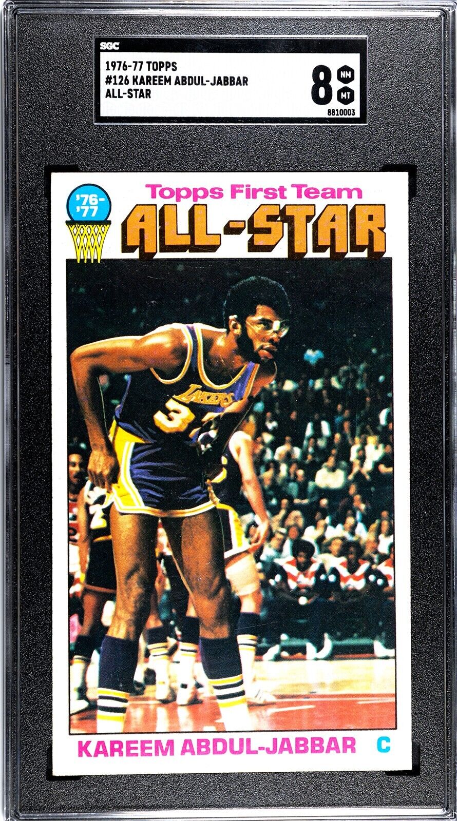 Topps Kareem card on sale