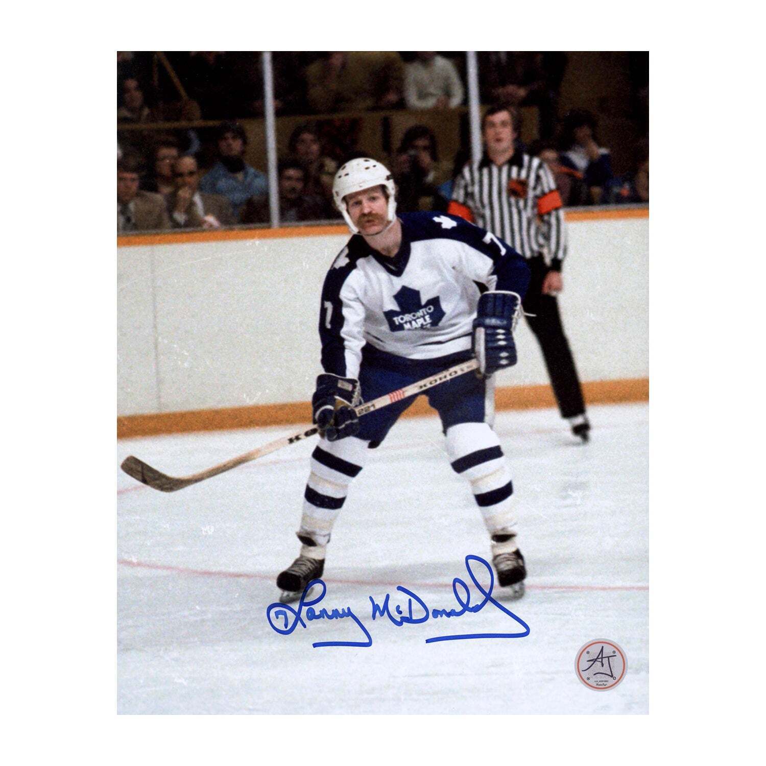 Lanny McDonald SIGNED AUTOGRAPH TORONTO MAPLE LEAFS 8X10 outlet PHOTO PICTURE NHL COA