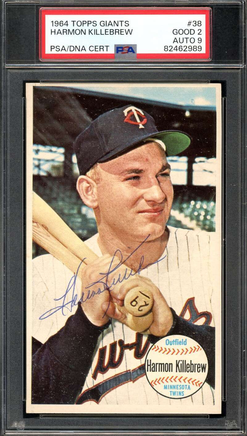 1972 Topps Harmon Killebrew #51 PSA 8 NmMt Just Graded TWINS deals