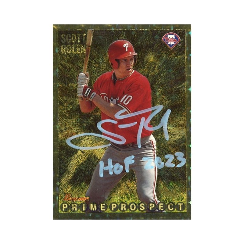  Scott Rolen Autographed St. Louis Cardinals Deluxe