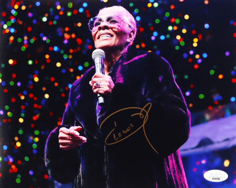 Dionne Warwick Legendary Singer and Actress Signed 8x10 Photo (JSA ...