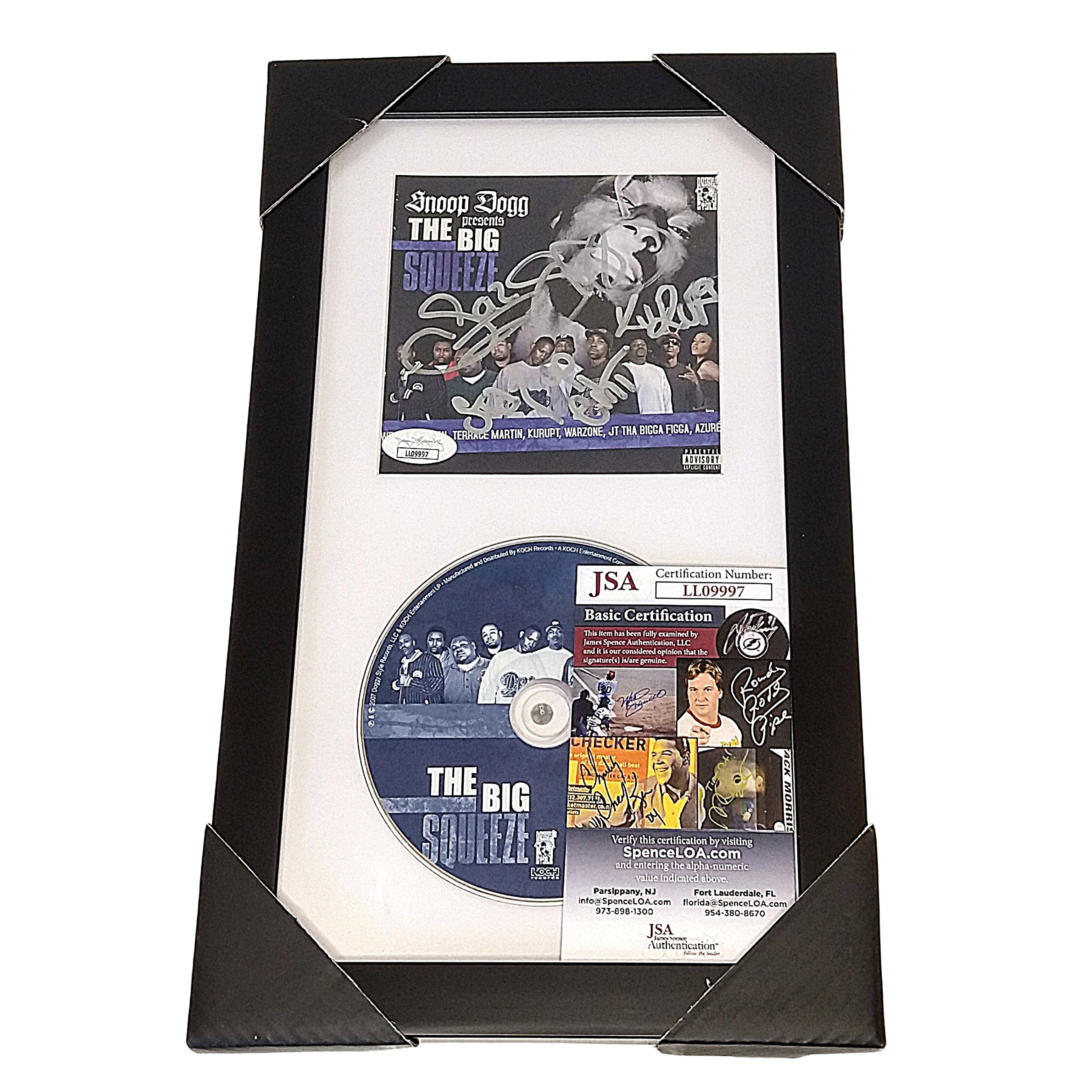Snoop Dogg, Kurupt, Mc Eiht, Soopafly Signed The Big Squeeze CD