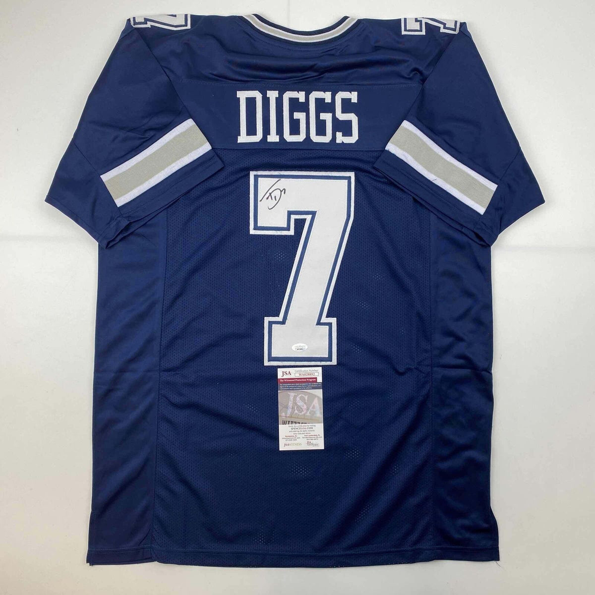 Trevon Diggs Signed Jersey (JSA COA)