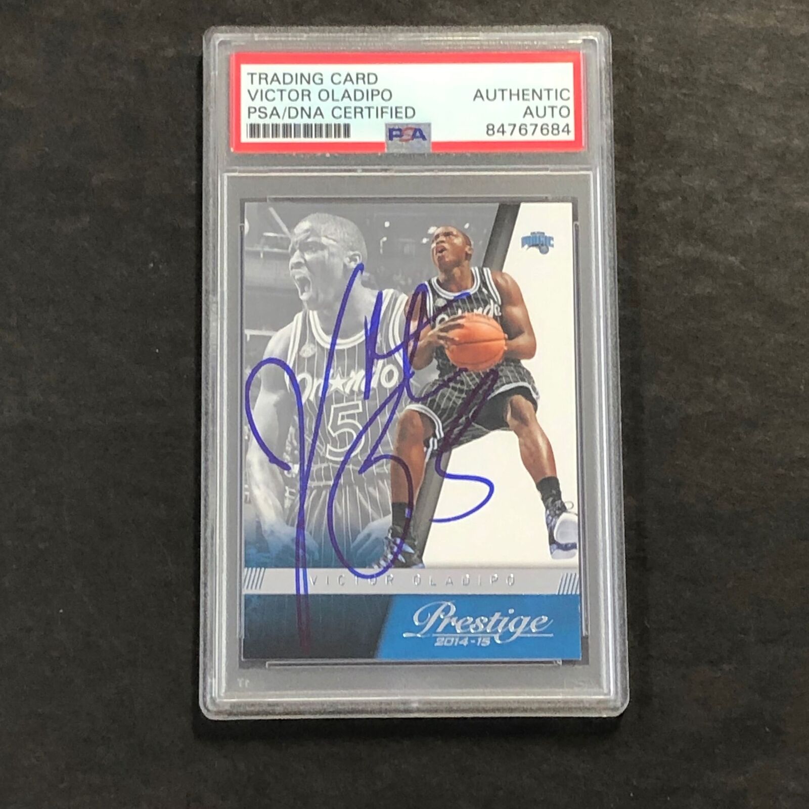 2014-15 Panini Prestige #123 Victor Oladipo Signed Rookie card PSA/DNA AUTO  Auto