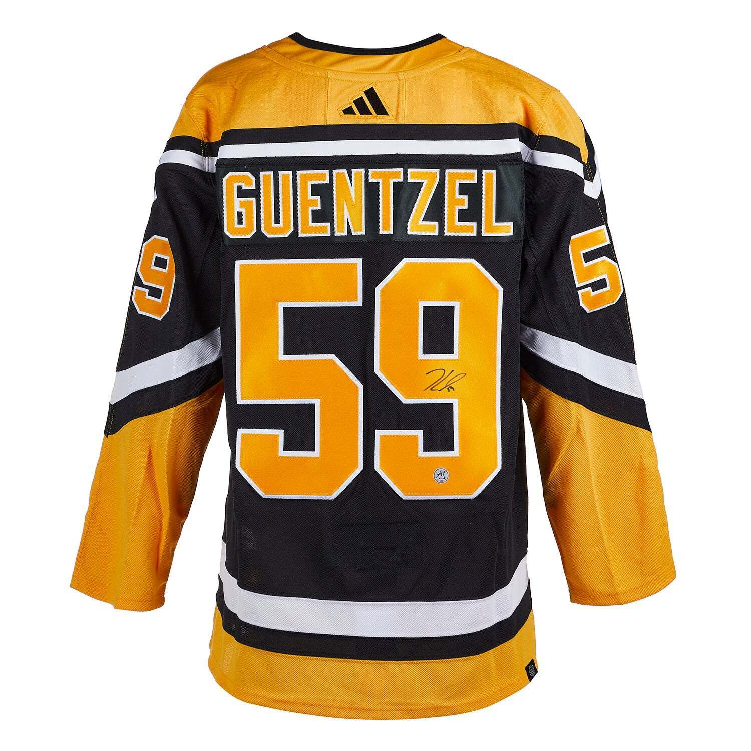 Jake Guentzel Pittsburgh Penguins Adidas Yellow Jersey