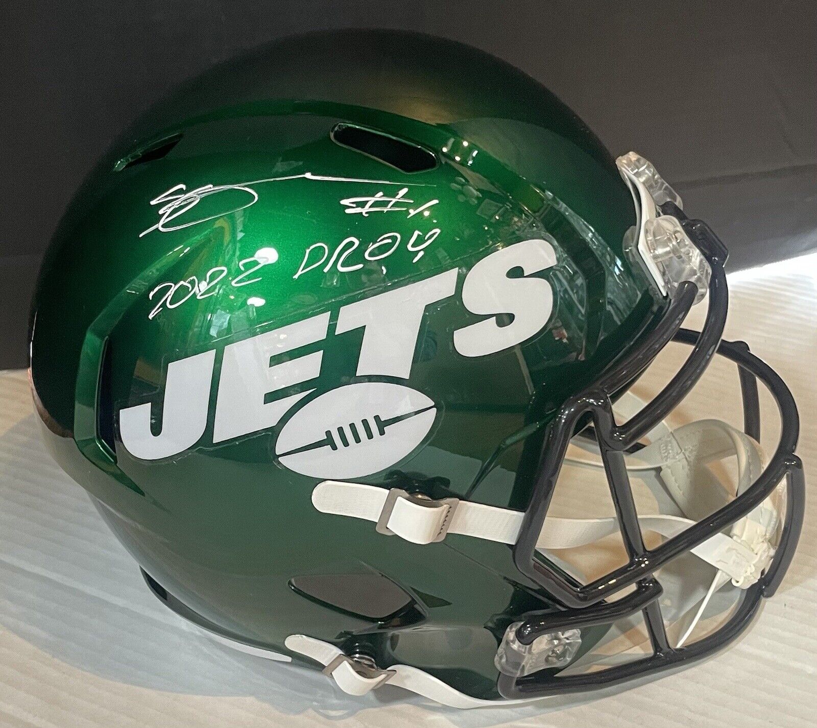 New York Jets Riddell Speed Authentic Helmet - 2019 - 2022
