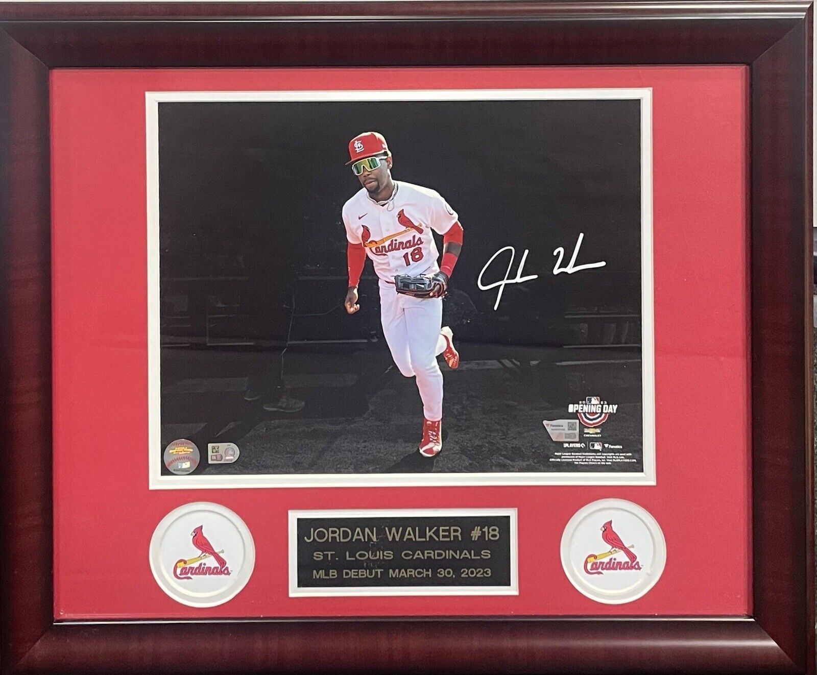 Jordan Walker St. Louis Cardinals Autographed Fanatics Authentic