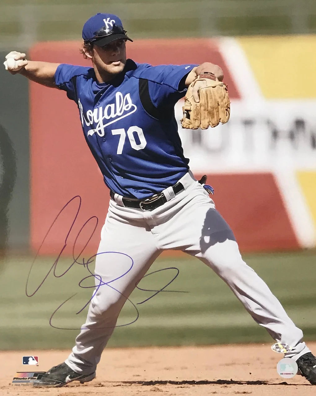 Kansas City Royals Alex Gordon Signed Autographed OMLB Baseball