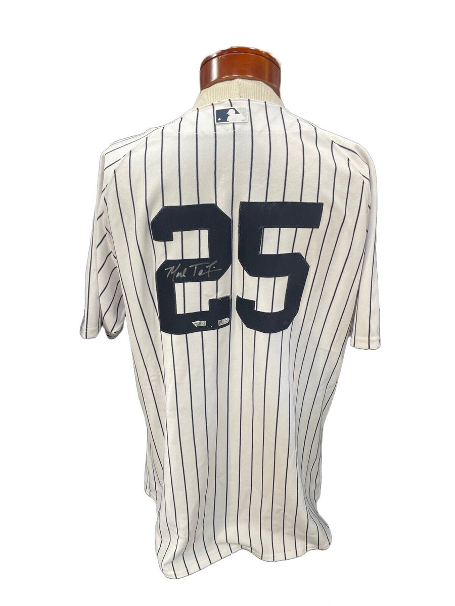 Mark Teixeira Signed Yankees Majestic Authentic Pinstripe Jersey Auto –  CollectibleXchange