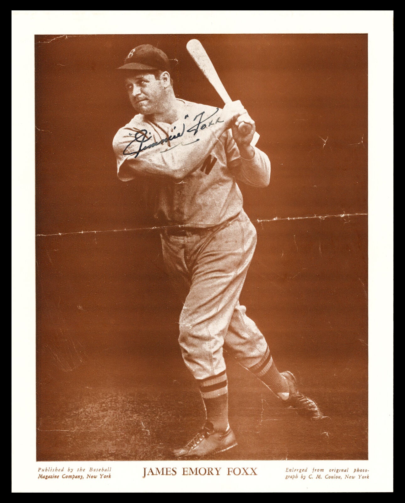 Jimmie Foxx Autographed Signed 8x10 Photo Boston Red Sox JSA #XX62916 –  CollectibleXchange