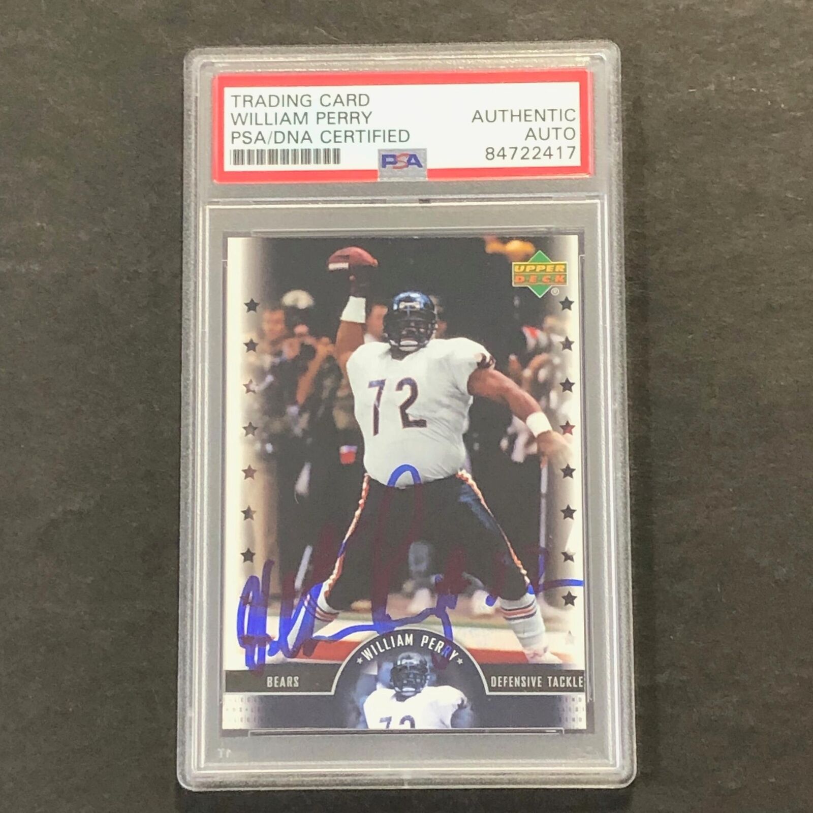 1995 Pinnacle #171 Donnell Woolford Signed Card PSA Slabbed Auto Chicago  Bears