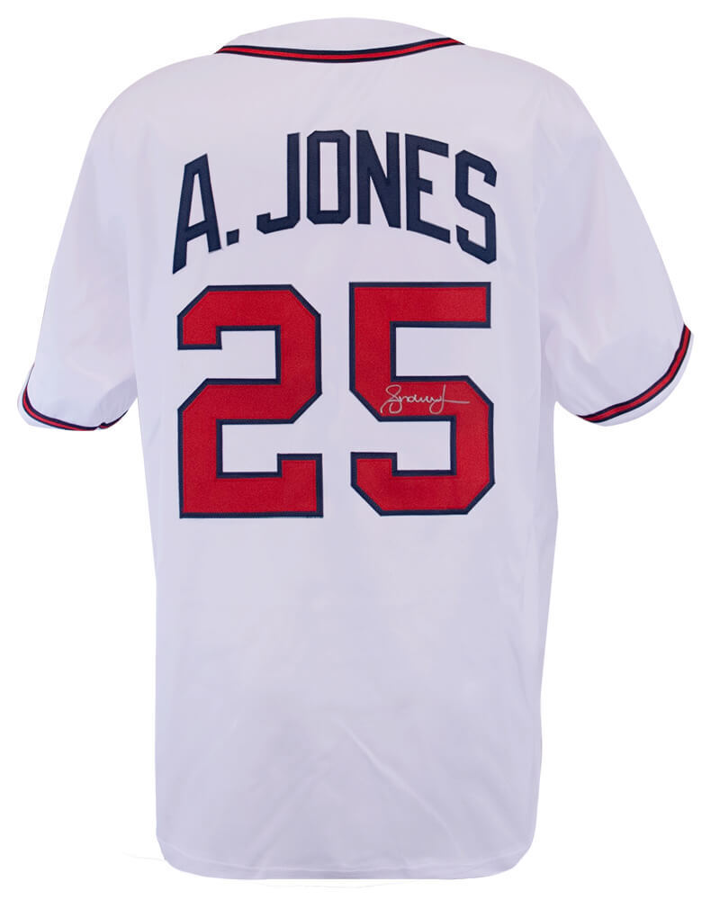 Ronald Acuna Jr Autographed Atlanta White Custom Baseball Jersey - JSA COA