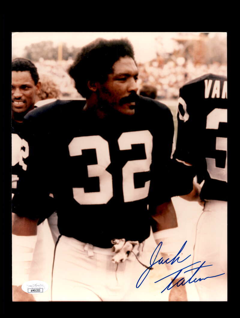 Jack Tatum Signed Raiders 8x10 Photo (JSA COA)