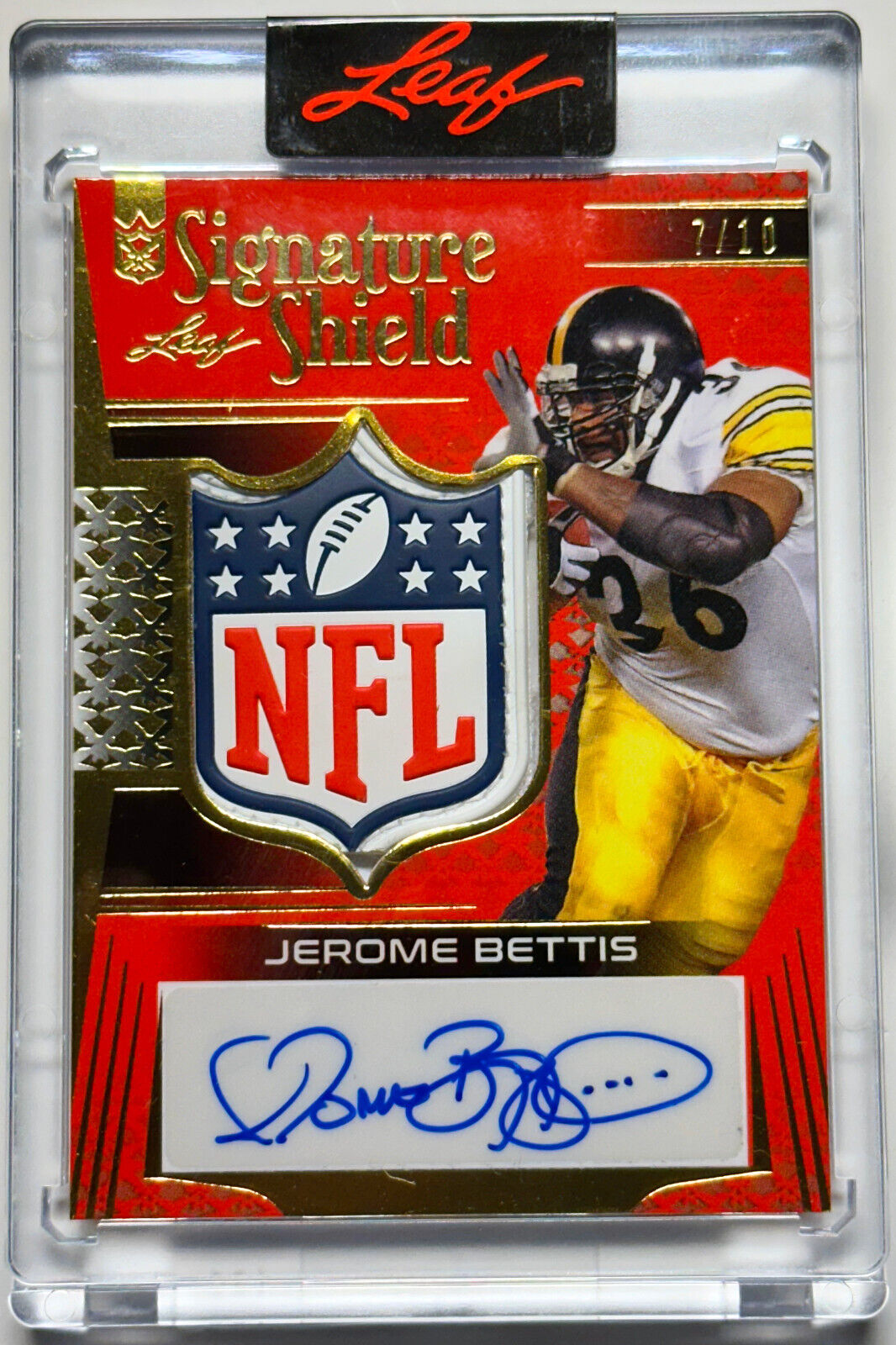 AUTOGRAPHED JEROME BETTIS TRADING CARD