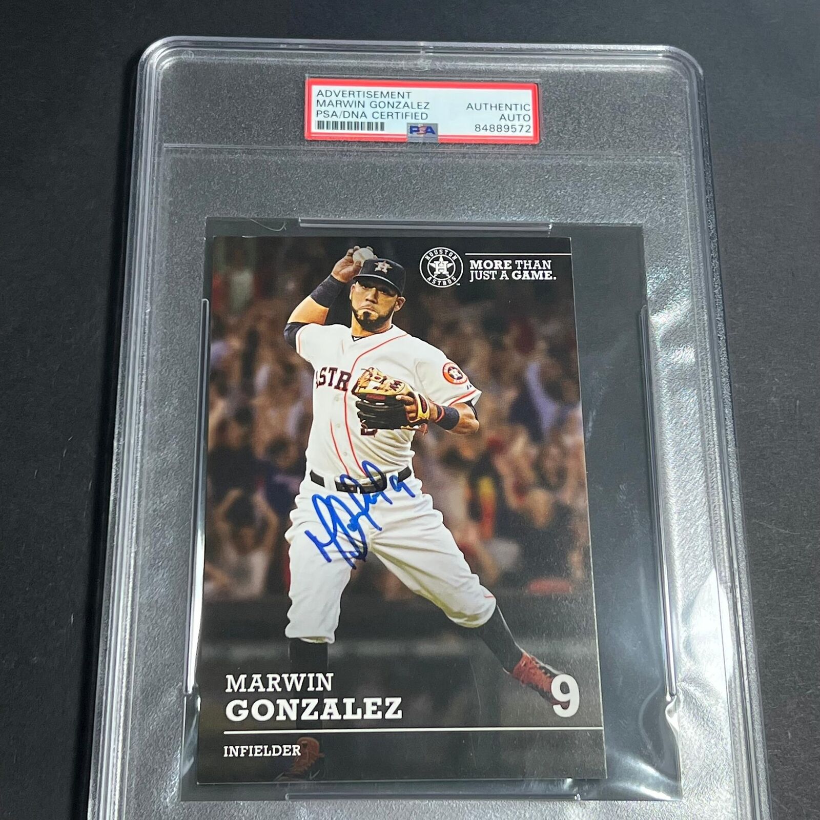 Marwin Gonzalez signed Promo Card PSA/DNA Encapsulated Houston Astros –  CollectibleXchange