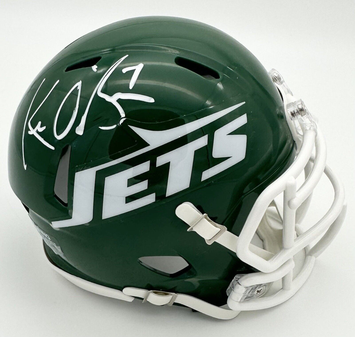 Ken OBrien Signed NY Jets # 1 Pick Throwback Speed Mini Helmet #7 Auto –  CollectibleXchange