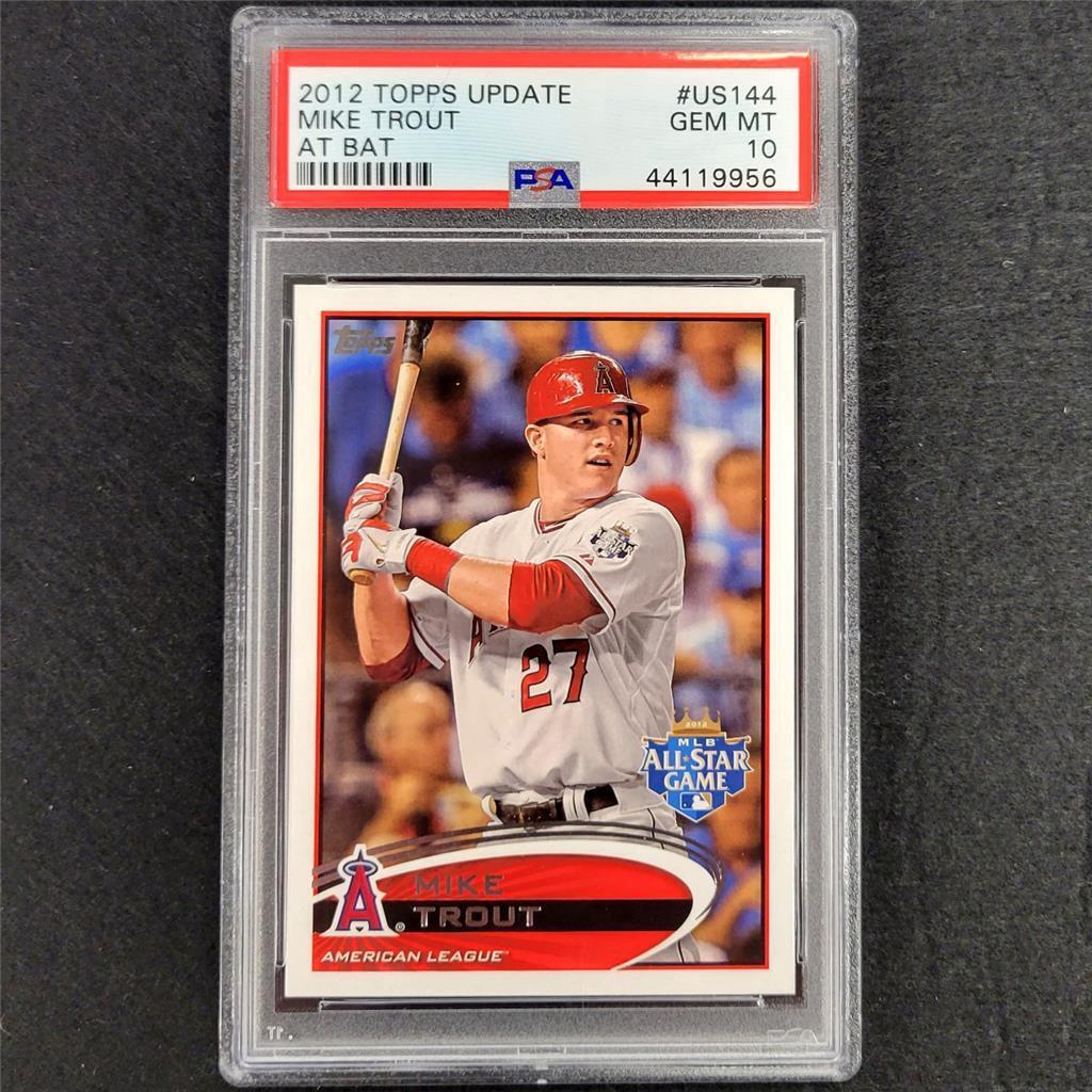 Sold at Auction: (Mint) 2012 Topps Update Mike Trout All-Star