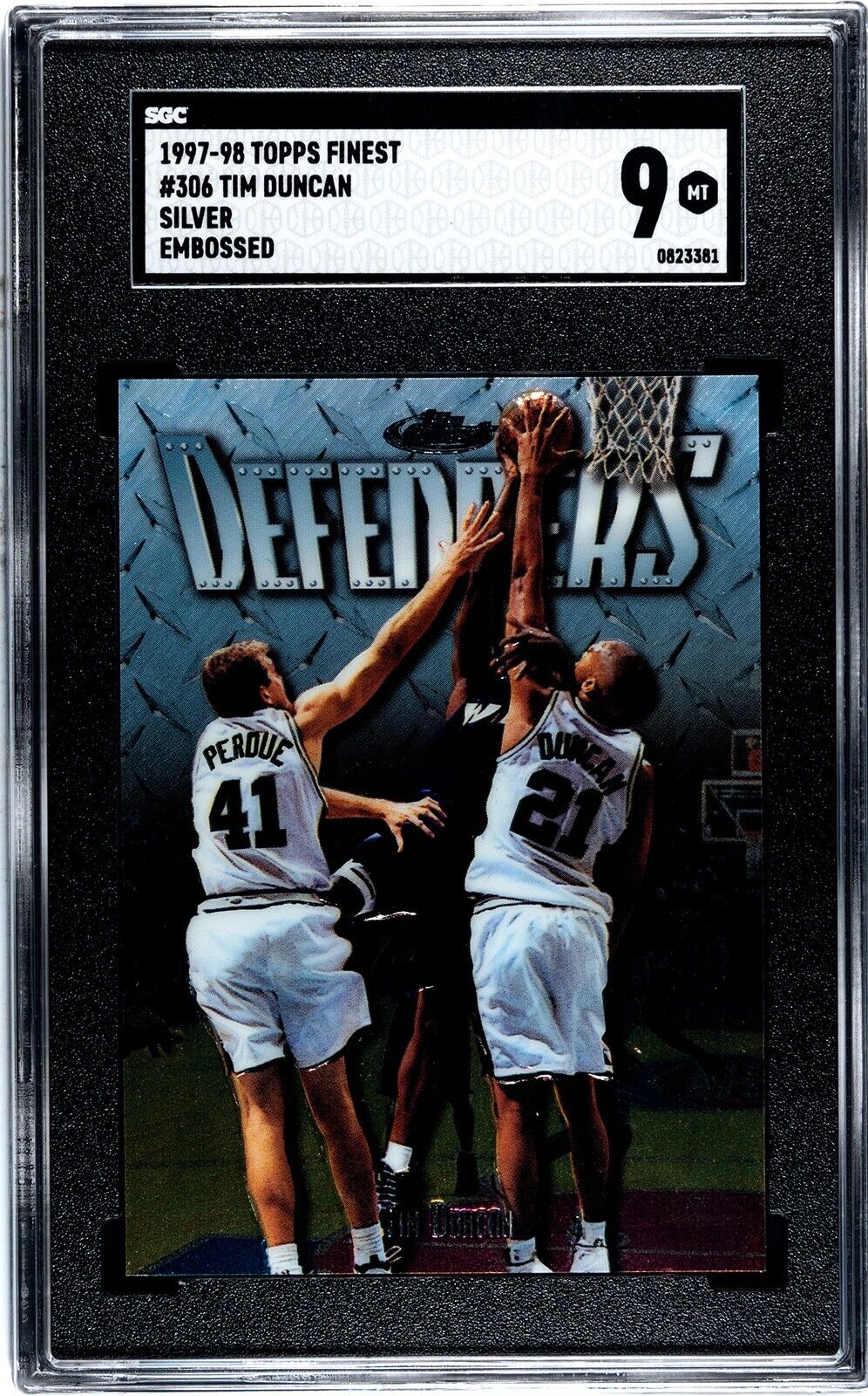 Tim Duncan Graded popular Rookie Card