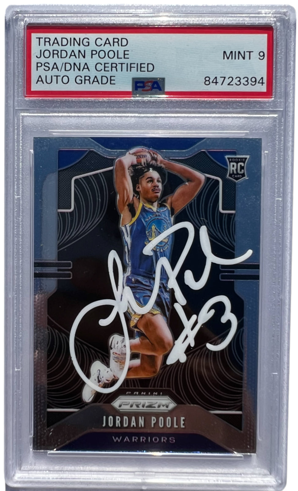 2019-20 Panini Prizm Basketball Silver Prizm Rookie #272 Jordan Poole