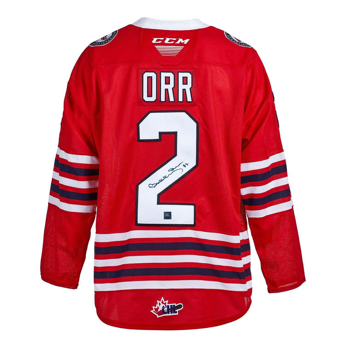 Bobby Orr Autographed Oshawa Generals CHL CCM Jersey – CollectibleXchange