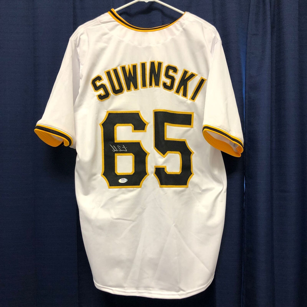 Jack Suwinski signed jersey PSA/DNA Pittsburgh Pirates Autographed – Golden  State Memorabilia