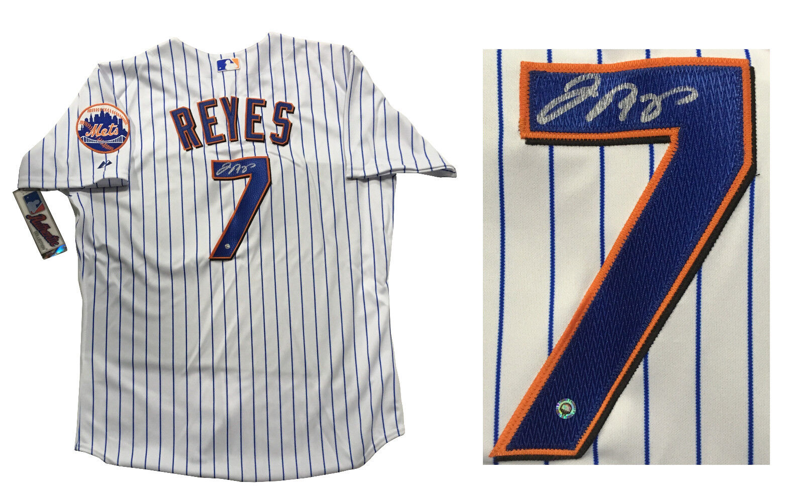 Jose Reyes signed Majestic authentic Mets On Field jersey Mint Auto ML –  CollectibleXchange