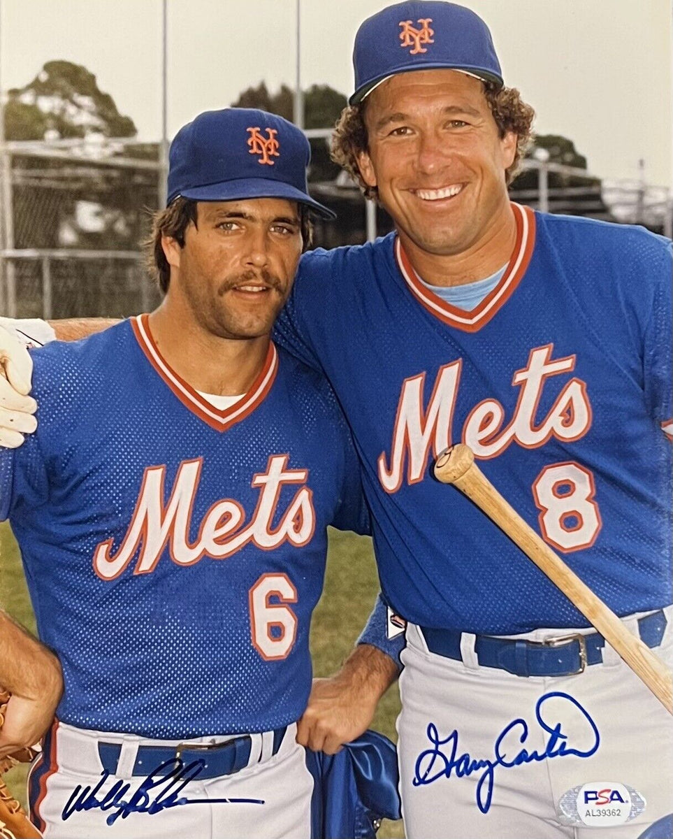 Gary Carter Wally Backman Signed 8x10 Rare Photo Framed Mets Coin 2 Au –  CollectibleXchange