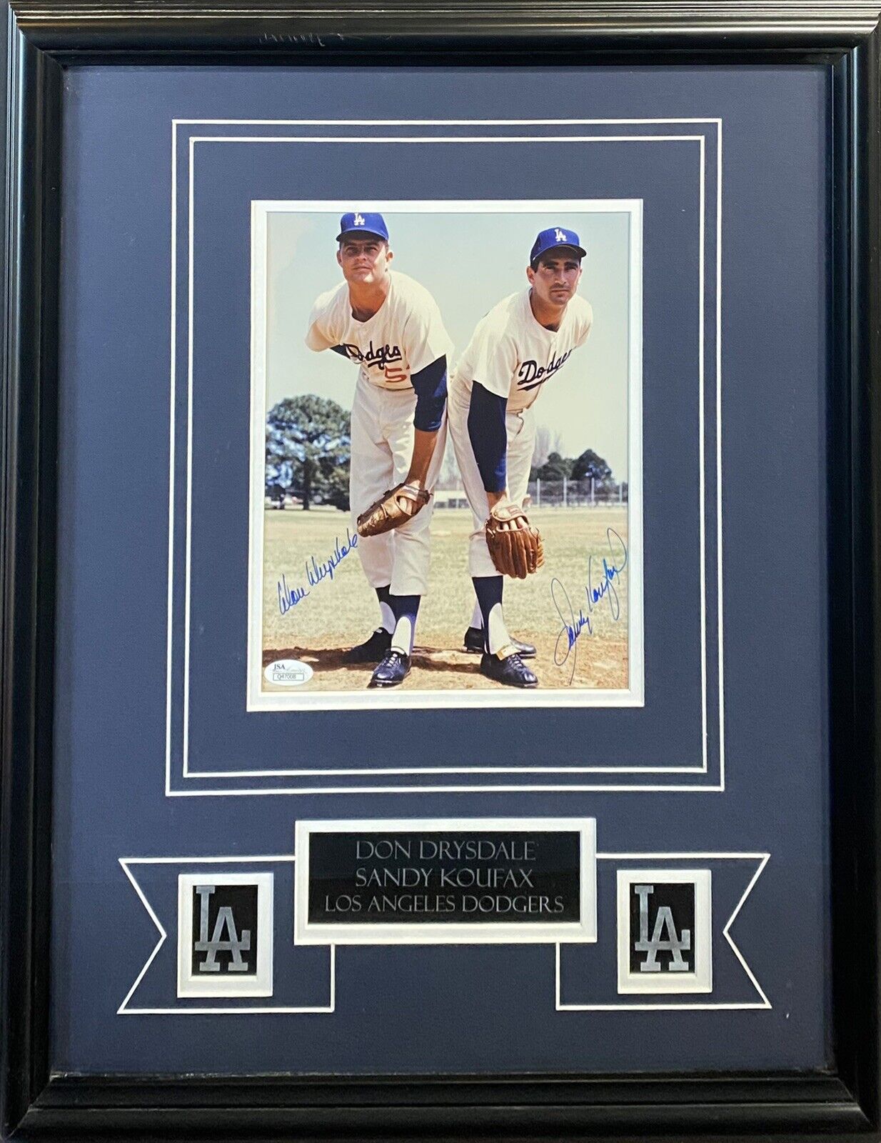 At Auction: Sandy Koufax & Don Drysdale Signed Photo
