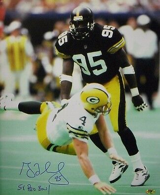 Rod Woodson Autographed Pittsburgh Steelers 16x20 Photo HOF Beckett