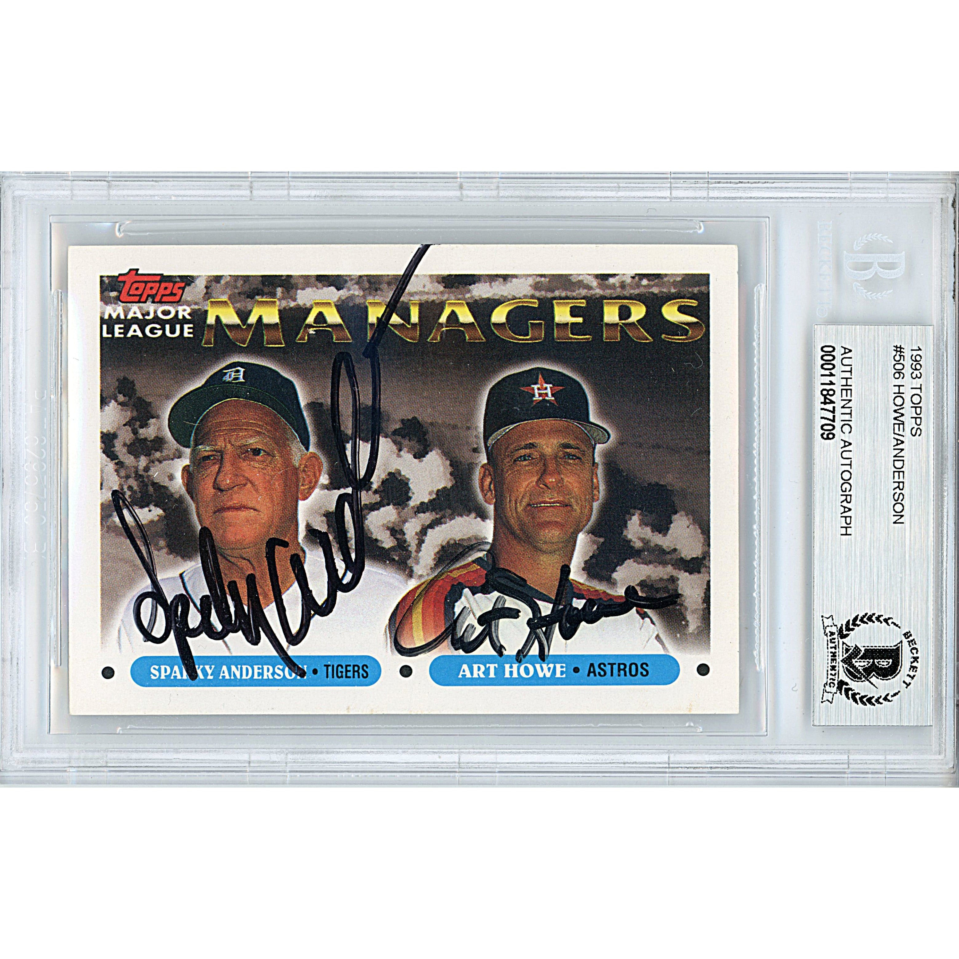 Top Sparky Anderson Cards, Rookies, Autographs