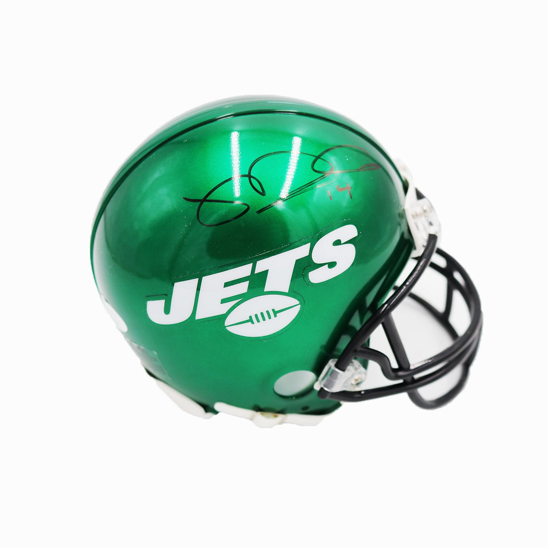 Sam Darnold New York Jets Autographed Replica New York Jets Riddell Speed Mini Helmet (JSA Auth)
