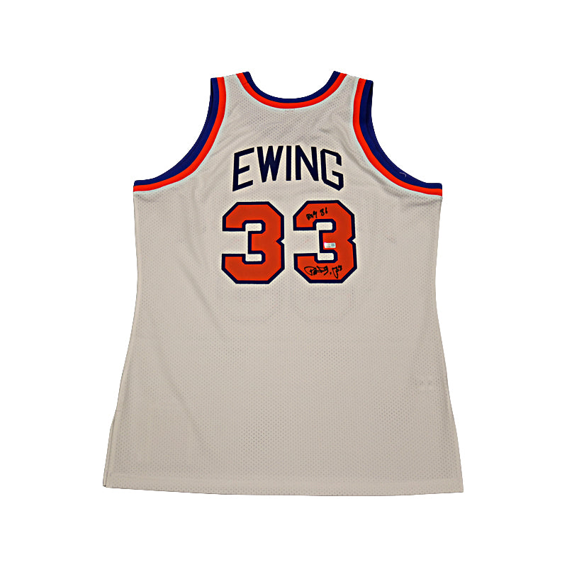 Mitchell & Ness Authentic Patrick Ewing New York Knicks 1985-86 Jersey