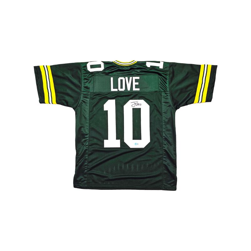 Jordan Love Green Bay Packers Autographed Green Pro-Style Jersey (BAS)