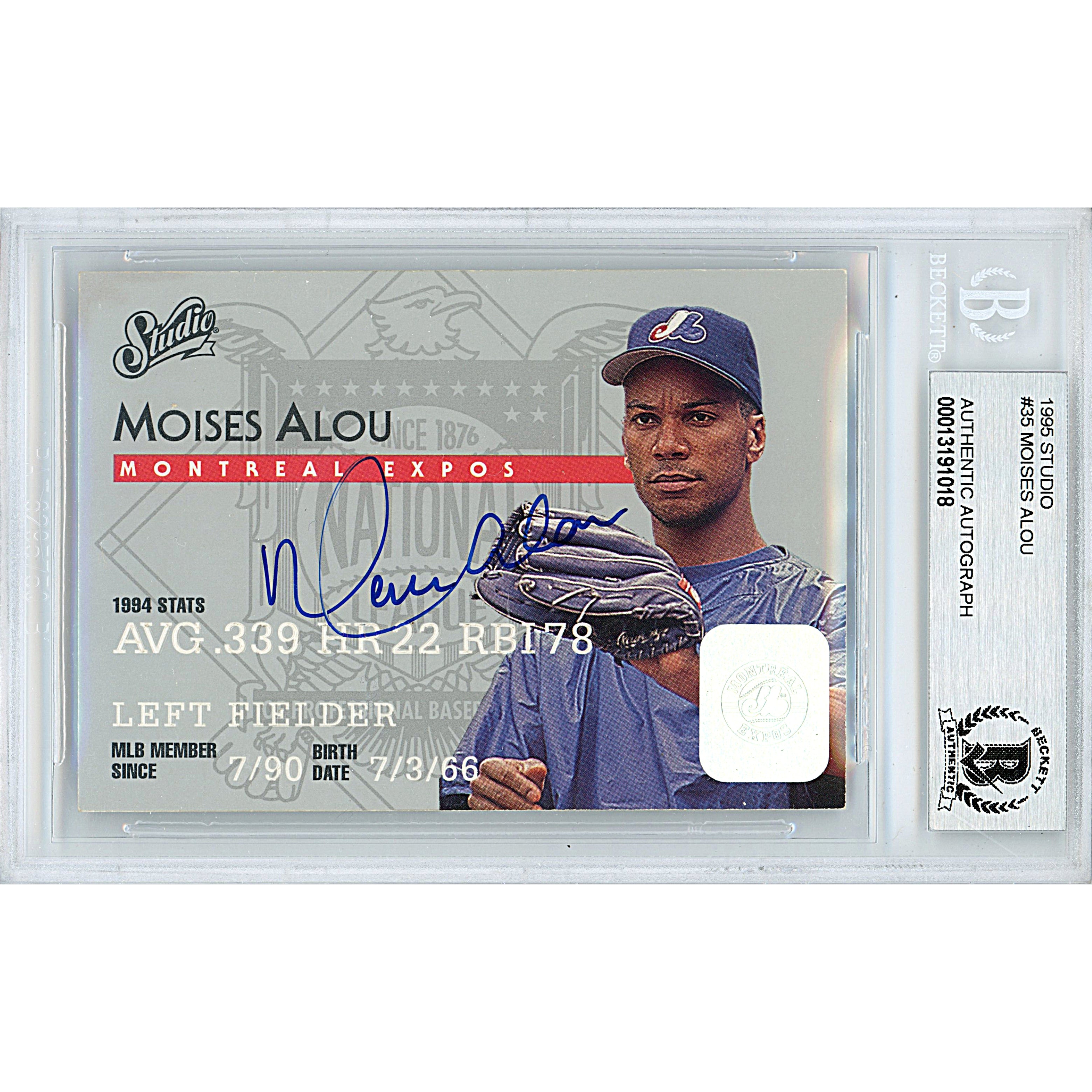 Moises Alou Trading Cards: Values, Tracking & Hot Deals