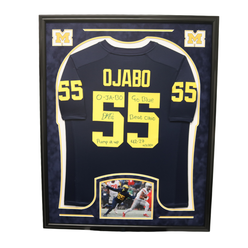 Ahmad Sauce Gardner signed framed jersey – CollectibleXchange