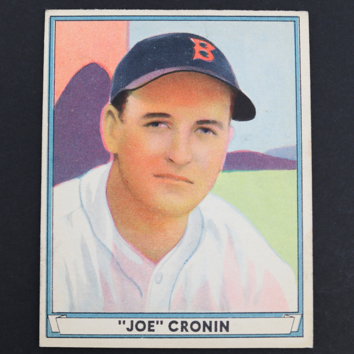 Joe Cronin Boston Red Sox 1941 Blony Gum Baseball Card