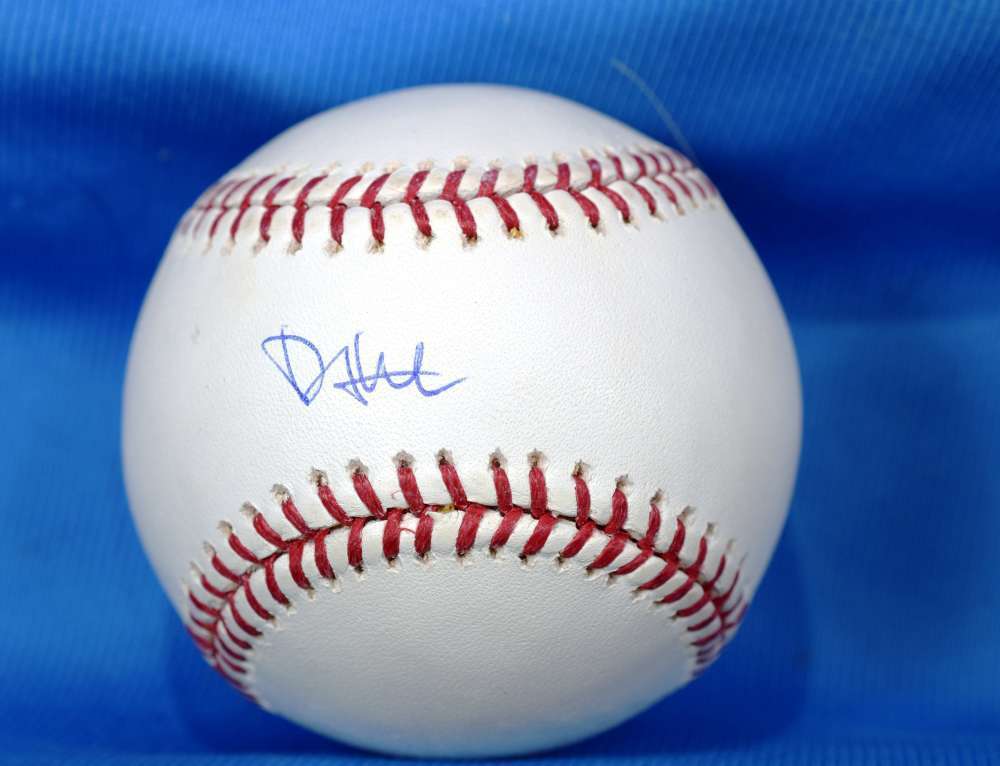 Phil Hughes Signed Steiner Coa Major League OML Baseball Autograph Image 1