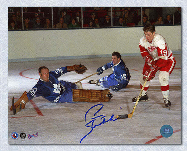 Pete Stemkowski Detroit Red Wings Autographed 8x10 Photo Image 1