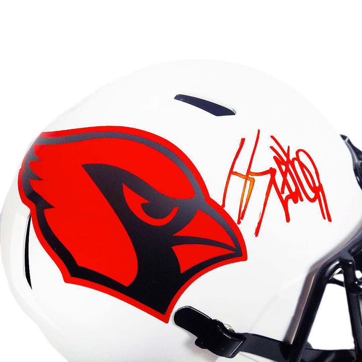 JJ Watt Signed Arizona Cardinals Lunar Speed Full-Size Replica Football Helmet ( Image 2