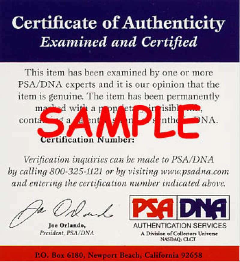 Jim Turner PSA DNA Coa Autograph American League OAL Signed Baseball Image 2