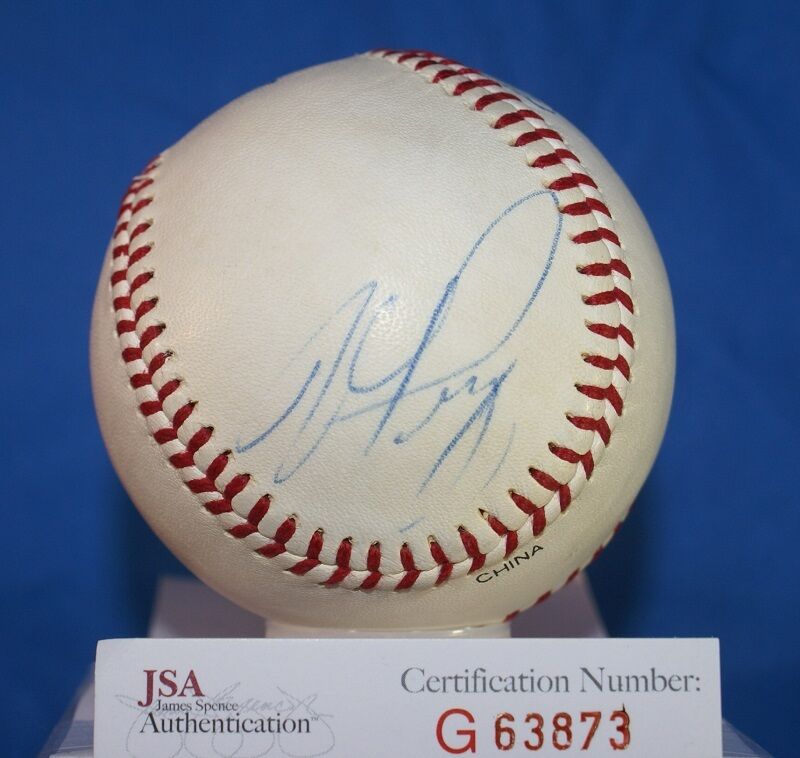 Mike Piazza Karros Mondesi Jsa Autograph Dodgers Baseball Signed Image 1