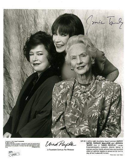 Jessica Tandy Jsa Certed Signed 8x10 Photo Authentic Autograph Image 1