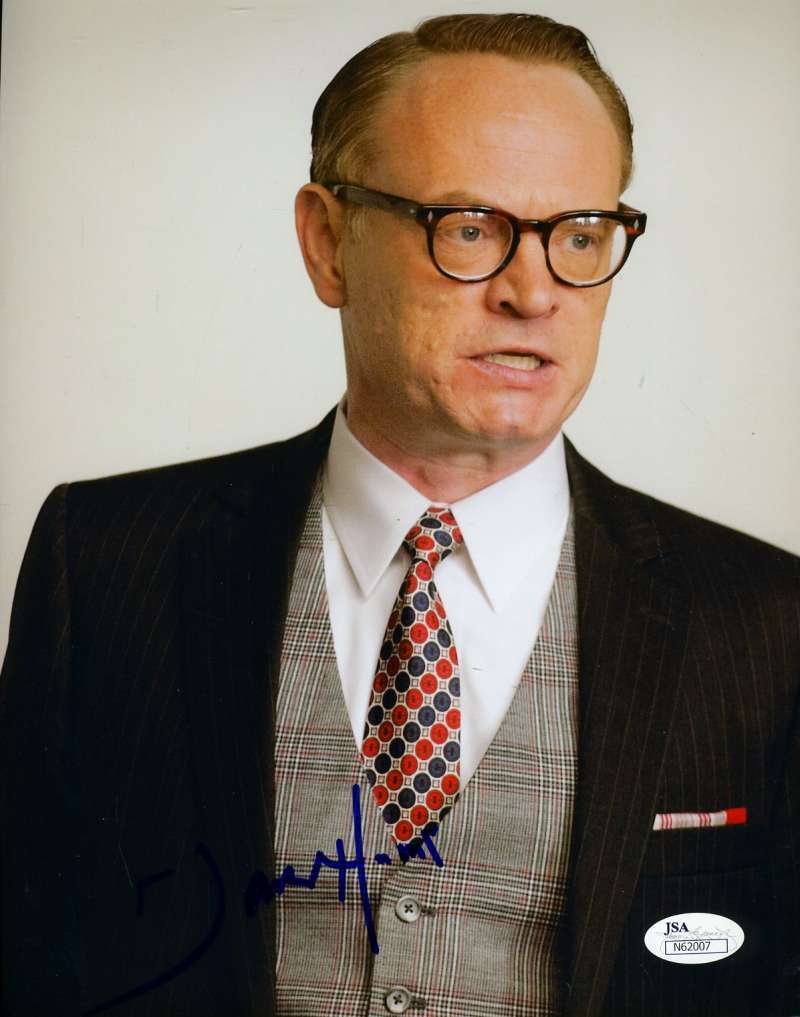 Jared Harris Mad Men Signed Jsa Certified 8x10 Photo Authenticated Autograph Image 1