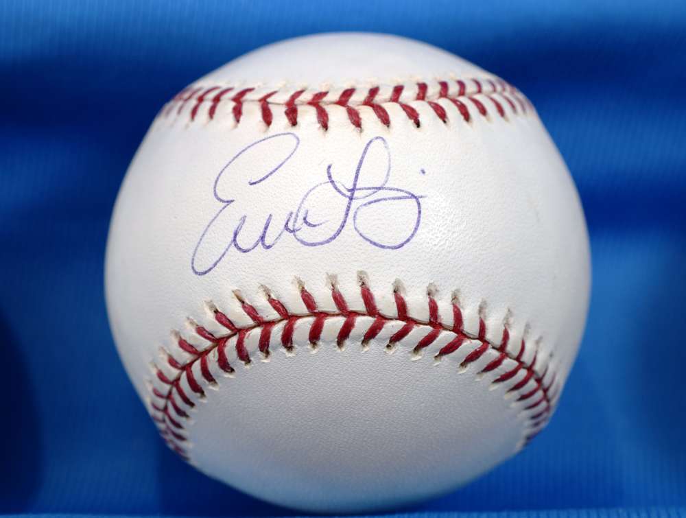 Evan Longoria Tri Star Coa Hand Signed Major League Autograph Baseball Image 1