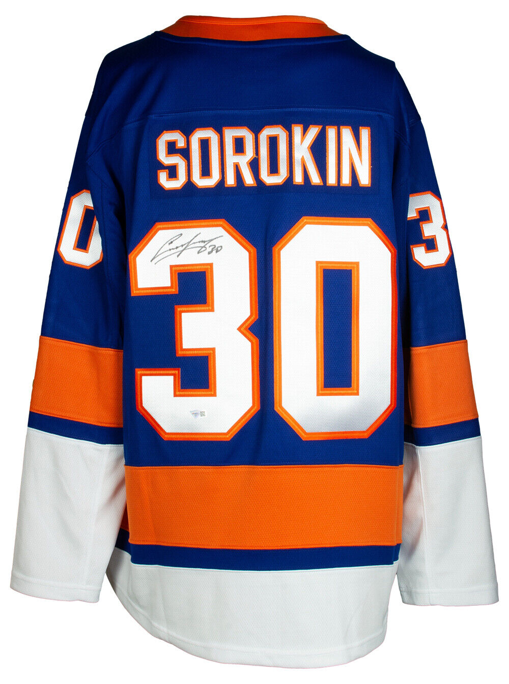 Ilya Sorokin Signed New York Islanders Hockey Jersey Fanatics Image 1