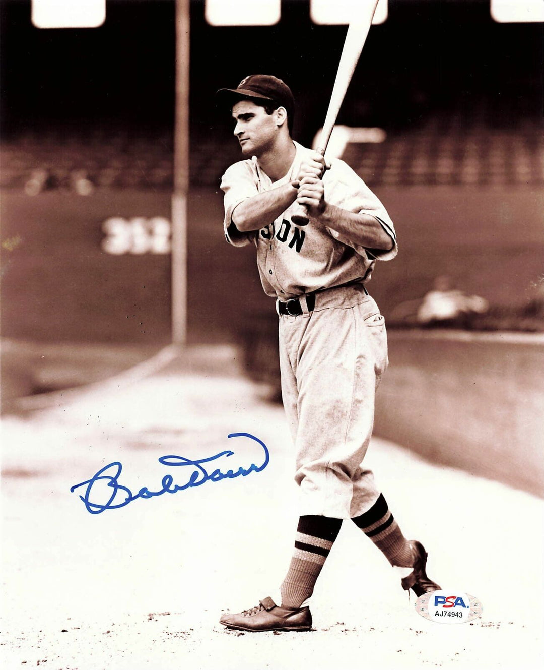 Bobby Doerr signed 8x10 photo PSA/DNA Boston Red Sox Autographed Image 1