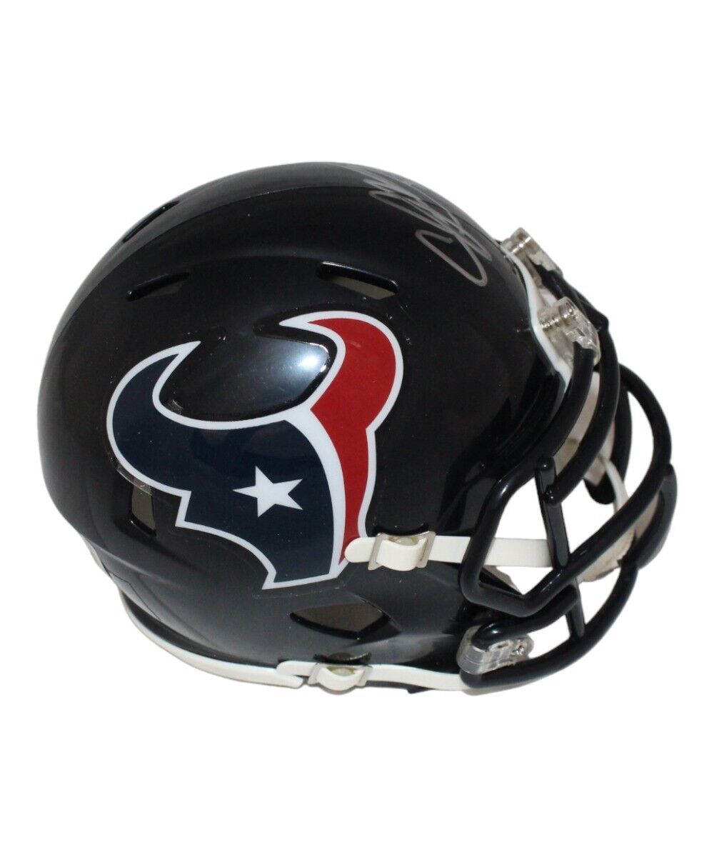 Andre Johnson Signed Houston Texans Mini Helmet Beckett 41194 Image 1