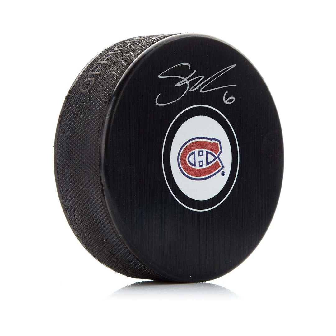 Shea Weber Autographed Montreal Canadiens Hockey Puck Image 1